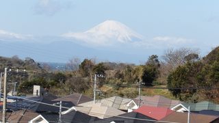 三浦海岸・小松ヶ池周辺の西側は富士山のビュースポット
