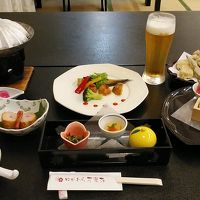 夕食は18時から