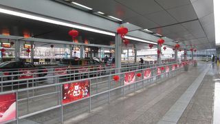 旧正月シーズンの上海虹橋国際空港