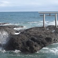 神磯の鳥居②