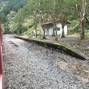 大井川鐵道尾盛駅：列車でしか来れない超秘境駅