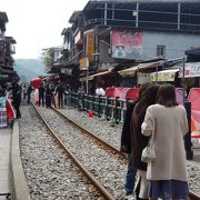 昔ながらの風景が楽しめる。