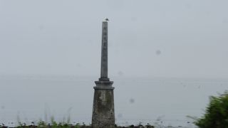 JR森駅構内からも見えます