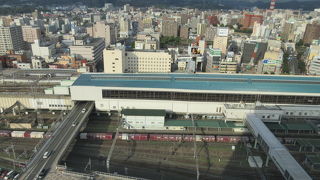 盛岡市街が一望できます