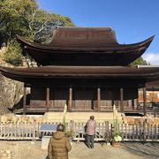 京都の名刹にも劣らない国宝の観音堂・開山堂、庭園を有する夢窓国師建立の寺院