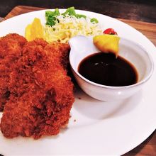 ヒレカツ大きい