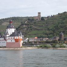 船からの景観です。