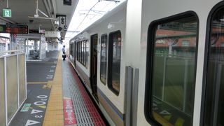 奈良ー京都の移動路線