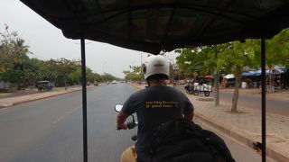 ゲストハウスに迎えを依頼し、無料で移動した