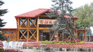 花畑牧場の物販施設