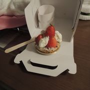 ケーキを購入