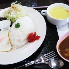 子供が頼んだA定食