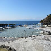 元町港至近の絶景天然露天風呂