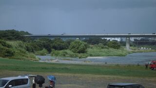 相模川との合流見てきました