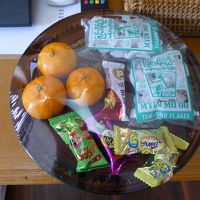 毎日部屋にはウエルカムプレートが置かれます