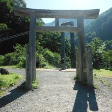 白山(別当出合:吊橋)