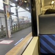 普通の電車ですが、特別感