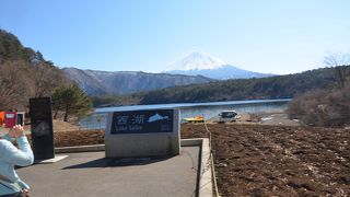 富士の後ろ側より見る姿