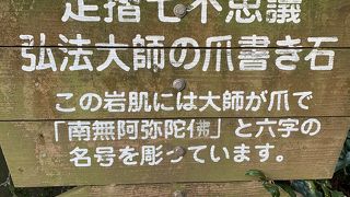 遊歩道が整備されている！