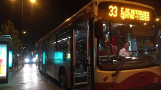 グラナダバスターミナル⇔アルハンブラ周辺