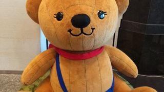 Amazon.co.jp: 郵便局ぽすくま ぬいぐるみLサイズ ぽすくまお