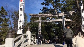 今年は、三の鳥居からの参拝でした