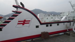 五島列島へのフェリー、ジェットフォイル船乗り場、長崎港ターミナル