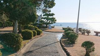 竹島海岸沿い