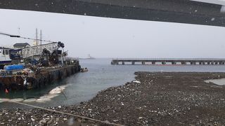 2020年２月23日現在、人口海岸整備の為、通行禁止でした