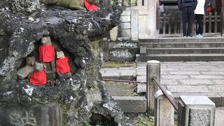 根津神社の境内外社。