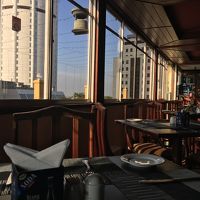 朝食レストラン。