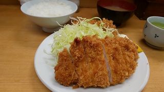 コスパ最高のとんかつ