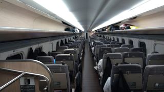 普通車でもたいへん清潔で快適