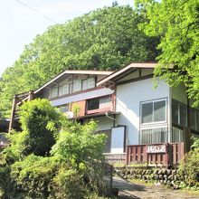 寸又峡温泉 朝日山荘