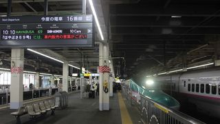 大宮始発　はやぶさ号に乗りました