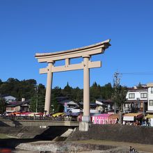 櫻山八幡宮の鳥居
