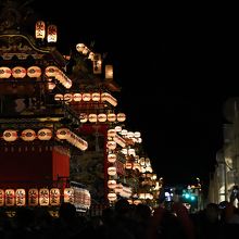 秋の高山祭「宵祭」