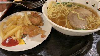 唐揚げポテトラーメン