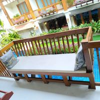 バルコニーは居心地良し！