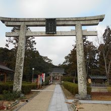 藤樹神社鳥居