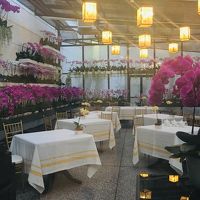 アフタヌーンティーをいただけるオーキッドルーム