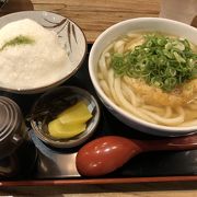 博多駅地下の美味しいうどん