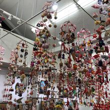圧巻のつるし雛