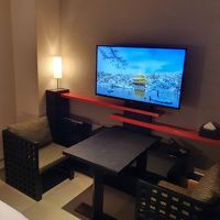 テレビも見やすいです