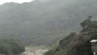 河口近くでは清流と呼べるような綺麗な流れでした。