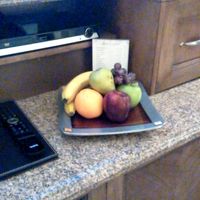 ウェルカムフルーツです。