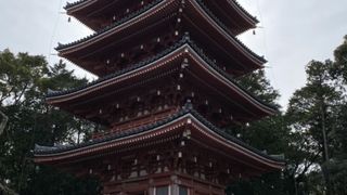昭和55年に復興した比較的新しい五重塔！