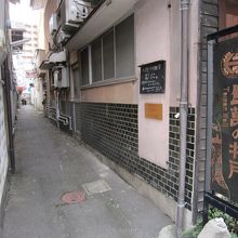 １０飲食街の通り