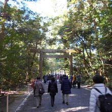 伊勢神宮外宮表参道