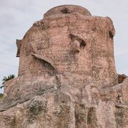 平坦な地形を別の角度から見られる